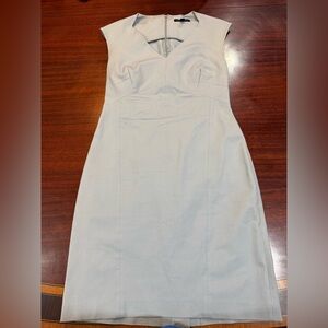 Banana Republic Cream Midi Dress Womens